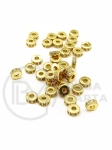 Șaibă circulară 4x2mm alamă cu zirconiu 2 buc 305487