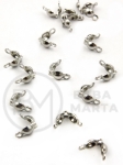 Duză 6x3mm OȚEL (304) diametru interior 2.4mm 30 bucăți 305990