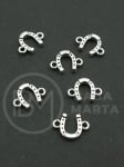 Potcoavă cu element metalic 16x11mm 20 buc 306587