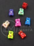 Mix de nămol FIMO Ursuleți 9~12x7~9x3~5mm 1 pachet 10 buc 312614