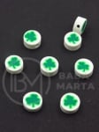 Mărgele FIMO 9~10x4.5mm trifoi 10 buc 312930