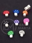Mărgele FIMO ~8~10x~4.5mm gaură burete 1.5mm 1 pachet 10 buc 312931