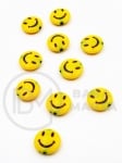 Smile 13x4mm gaură galbenă 1.5mm 40 grame ~75 bucăți 312992