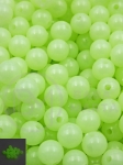 Mărgele 8mm LUMINOASE gaură 1.8mm 40 grame ~ 160 bucăți 313014