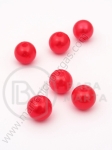 Perlă roșie 12mm 1 pachet 40g ~48 buc 311121