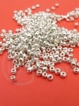 Mărgele de sticlă argintii 2mm 50g 331540