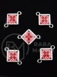 Element de conectare SSV broderie 23x17mm hole 2.5mm 1 pachet 10pcs 318699