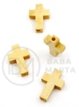 Mărgele cruce din lemn 14x20x5mm gaură 2mm 10 pieces 321351