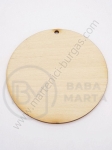 Figurină din lemn 95x3mm round hole 3.5mm 1 pachet 2 buc 182237