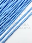 Șir de mărgele 2mm glass gaură 0.5mm ~190 buc 38cm 1 buc 343693