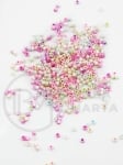 Mărgele de sticlă 2x2mm 40grame ~4400 bucăți 331136
