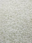 Mărgele de sticlă ~4x~3mm 6-0 perlă albă calitatea I ~750 bucăți 331850