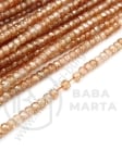 Collier din zirconiu 3,5x2,2mm ~165 buc ~38cm 342632