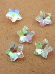 Pandantiv stea cristal 13mm imitație Swarovski 10 bucăți 335430