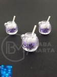 LAMPĂ PENDANTĂ 17x15mm gaură 2mm 2 buc 335940
