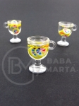Pandantiv 18x12mm gaură cocktail 2mm 2 buc 335950