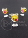 Pandantiv 18x12mm gaură cocktail 2mm 2 buc 335952