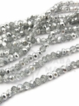 Cristal 4x3mm gaură 0.4mm 38cm ~110 bucăți 1 șir 342030