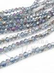 Cristal ~bilă fațetată de 3 mm ~97 buc ~30 cm 1 șir 342222