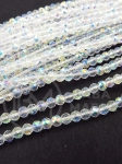 Cristal ~bilă fațetată de 3 mm ~127 buc ~36 cm 1 șir 342232
