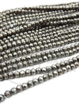 Cristal ~bilă fațetată de 3 mm ~135 buc ~36 cm 1 șir 342236