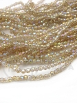 Mărgele fațetate AB de cristal ~2mm ~200 buc ~36cm 1 șir 342237