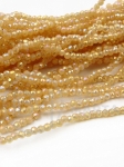 Mărgele fațetate AB de cristal ~2mm ~200 buc ~36cm 1 șir 342238