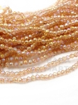 Mărgele fațetate AB de cristal ~2mm ~200 buc ~36cm 1 șir 342239