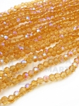 Cristal ~ Mărgele fațetate AB de 3 mm ~ 160 buc ~ 50 cm 1 șir 342332