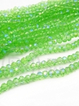 Cristal ~ Mărgele fațetate AB de 3 mm ~ 160 bucăți ~ 50 cm 1 șir 342334