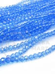 Cristal ~ Mărgele fațetate AB de 3 mm ~ 160 bucăți ~ 50 cm 1 șir 342337