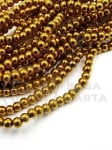 Mărgele de sticlă 3mm gaură 1mm 1wt ~32cm ~ 100buc 343830