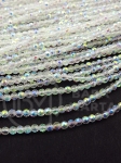 Cristal ~bilă fațetată de 2 mm ~180 buc ~36 cm 1 șir 342418