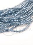 Cristal ~2x~1.5mm albastru AB ~220 bucăți ~36cm 1 șir 342487