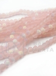 Cristal mat ~4x~3.5mm fațetat jumătate AB ~110 buc ~38cm 1 șir 342513
