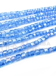 Cub de cristal 4x4mm AB ~98 buc ~40cm 1 șir 342554