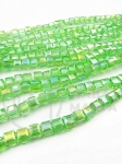 Cub de cristal 4x4mm AB ~98 buc ~40cm 1 șir 342641