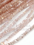 Triunghi cristalin 3x4x3mm curcubeu 35cm ~130 pieces 1 şir 342785