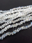 Triunghi de cristal 3x4x3mm arc AB ~33cm ~130 bucăți 1 șir 342810