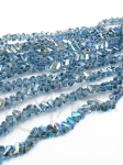 Triunghi de cristal 3x4x3mm arc AB ~33cm ~130 bucăți 1 șir 342819