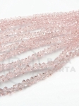 Triunghi de cristal ~2.2x~4x~3.5mm fațetat ~27cm ~130 bucăți 1 șir 342828