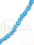 Flori din sticlă Millefiori ~6x3mm ~65 buc 343475