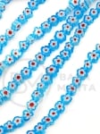 Flori din sticlă Millefiori ~6x3mm ~65 buc 343475