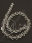 Mărgele de sticlă 8mm transparente fațăt ~40 bucăți 1 bucată 343301