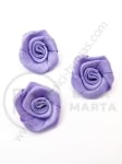 Roz satinat violet ~25mm 1 pachet 10 buc 461409