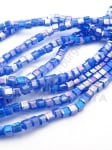 Șir de cuburi de cristal ~2mm gaură de arc 0.5mm ~190 pcs ~43cm 1 buc 342574