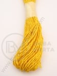 Sfoară de papieri 2mm cu sclipici galben ~25 metri 1 buc 181251