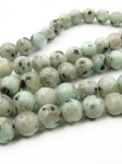 Jasp kiwi natural, bilă 8mm, 38cm ~47 bucăți, 1 șir 351021