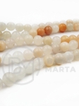 Bilă naturală de aventurină de 8mm, 38cm, ~48 bucăți, 1 șir 351037
