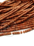 Piatră solară cilindrică 4x2.5mm ~160 bucăți 38cm 1 șir 351152